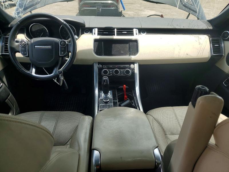 2015 Land rover Range rover sport VIN SALWR2VF4FA624873 COPART salvage auction — MINOR DENT/SCRATCHES, NC - CERTIFICATE OF TITLE (P), sold $4,250 on 2026-07-24 (photo 8)