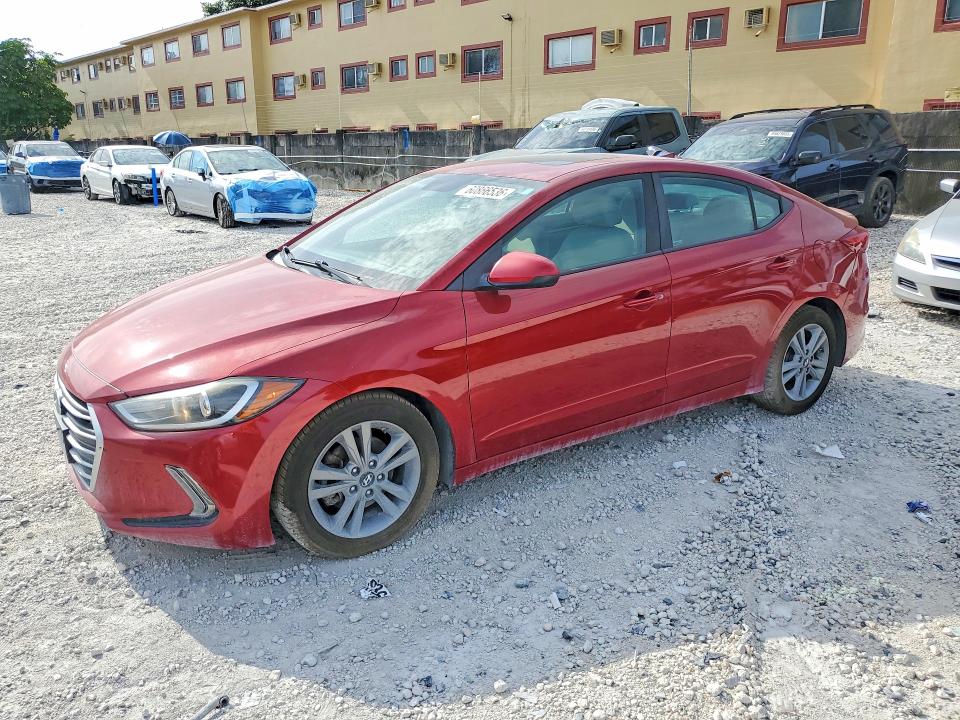 2017 Hyundai Elantra VIN KMHD84LF2HU423289 COPART salvage auction — MINOR DENT/SCRATCHES, ME - CERTIFICATE OF TITLE (P), sold $1,500 on 2026-07-28 (photo 1)