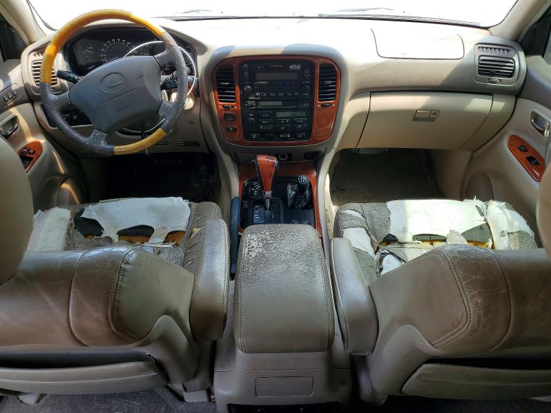 2000 Lexus Lx 470 VIN JT6HT00WXY0106926 COPART salvage auction — MECHANICAL, HI - CERTIFICATE OF TITLE, sold $750 on 2026-07-27 (photo 8)