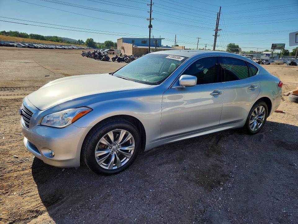 2013 Infiniti M VIN JN1BY1AR6DM602312 COPART salvage auction — HAIL, Co - Certificate Of Title, sold $350 on 2026-07-29 (photo 1)