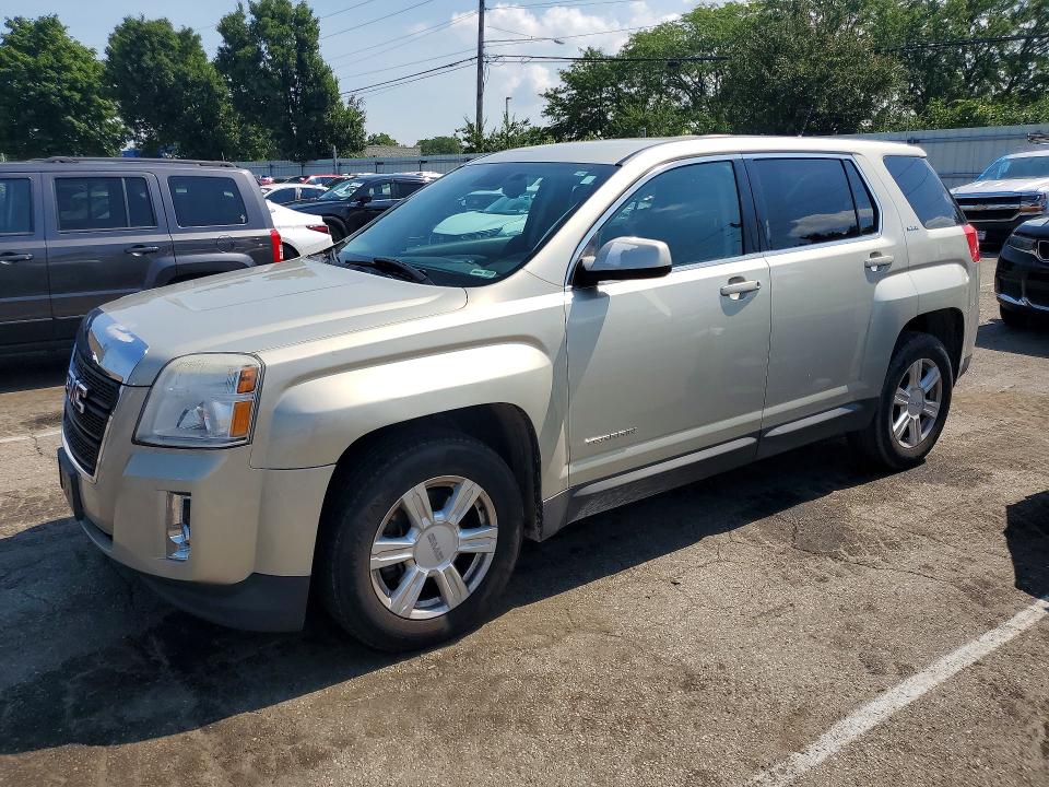 2014 Gmc Terrain VIN 2GKALMEK4E6323872 COPART salvage auction — MECHANICAL, Oh - Certificate Of Title, sold $300 on 2026-07-29 (photo 1)