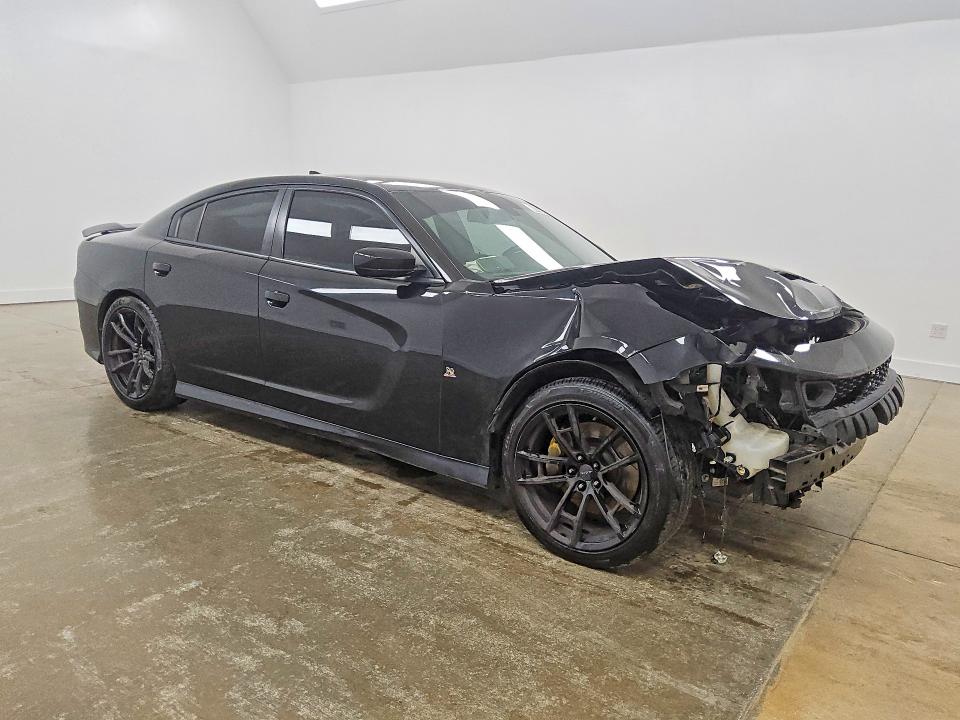 2019 Dodge Charger VIN 2C3CDXGJ1KH756755 COPART salvage auction — FRONT END, Ga - Certificate Of Title, sold $8,600 on 2026-08-13 (photo 4)