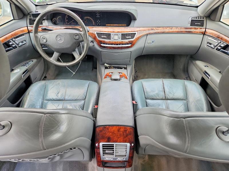 2007 Mercedes-benz S class VIN WDDNG71X27A042850 COPART salvage auction — MINOR DENT/SCRATCHES, Va - Certificate Of Title, sold $525 on 2026-08-03 (photo 8)