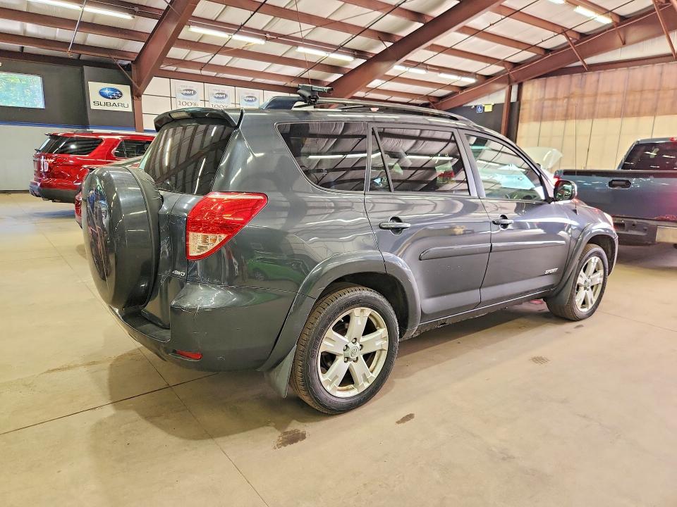 2007 Toyota Rav4 VIN JTMBD32V776041708 COPART salvage auction — REAR END, VT - CERTIFICATE OF TITLE (P), sold $2,050 on 2026-07-27 (photo 3)