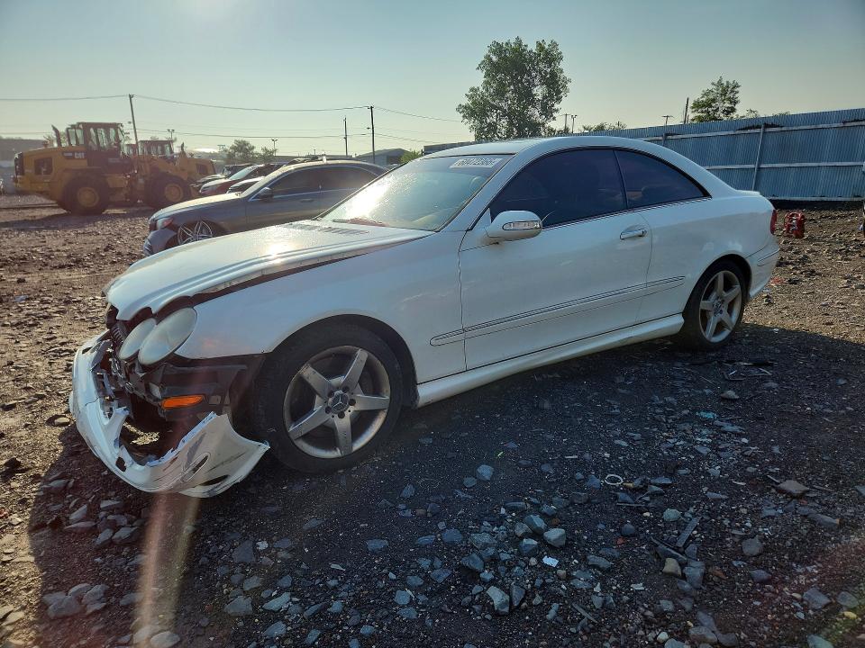 2006 Mercedes-benz Clk-class VIN WDBTJ75J16F168576 COPART salvage auction — FRONT END, NY - MV-907A SALVAGE CERTIFICATE, sold $325 on 2026-07-23 (photo 1)