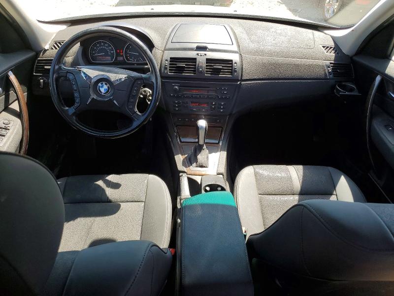 2006 BMW X3 VIN WBXPA93446WD26006 COPART salvage auction — FRONT END, CA - SALVAGE CERTIFICATE, sold $225 on 2026-07-09 (photo 8)