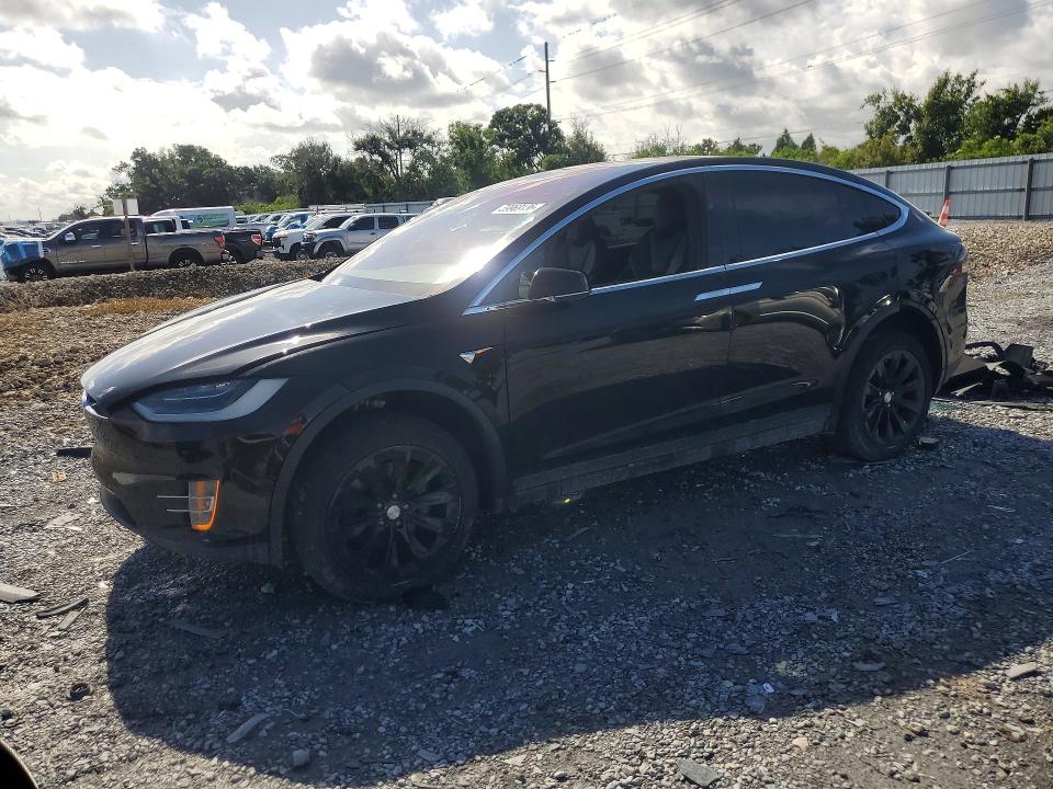 2020 Tesla Model x VIN 5YJXCAE23LF296014 COPART salvage auction — REAR END, FL - CERT OF TITLE SLVG REBUILDABLE, sold $20 on 2026-07-31 (photo 1)