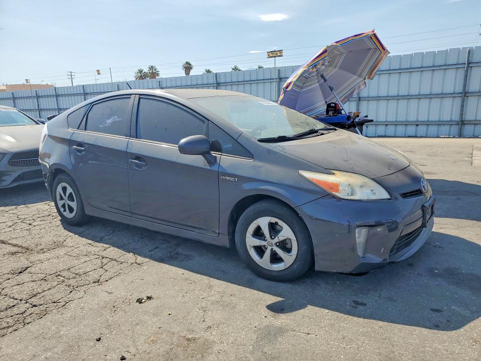 2015 Toyota Prius VIN JTDKN3DU0F0468442 COPART salvage auction — REAR END, Ca - Salvage Certificate, sold $150 on 2026-07-30 (photo 4)