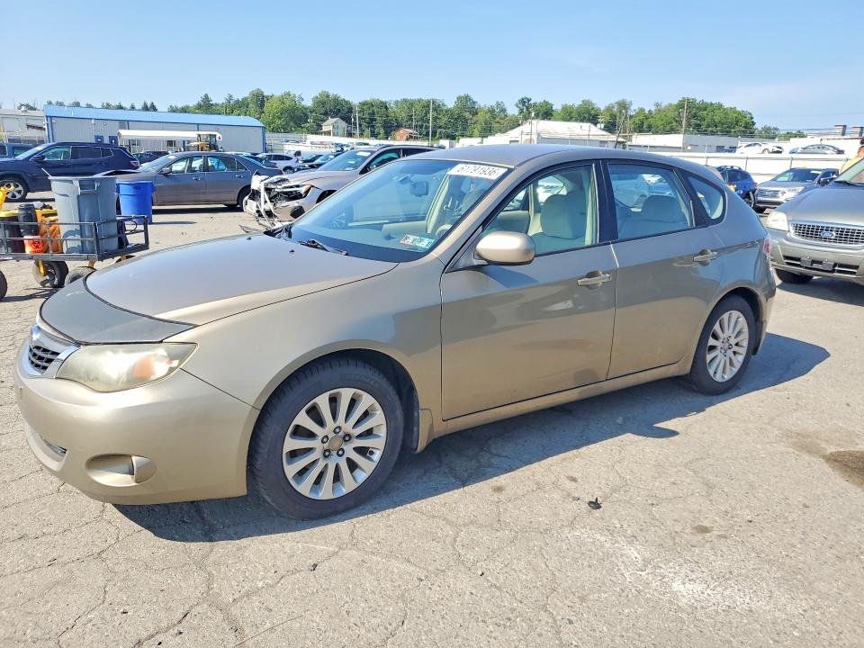 2008 Subaru Impreza VIN JF1GH61648H822204 COPART salvage auction — MINOR DENT/SCRATCHES, PA - CERT OF TITLE, sold $500 on 2026-07-24 (photo 1)