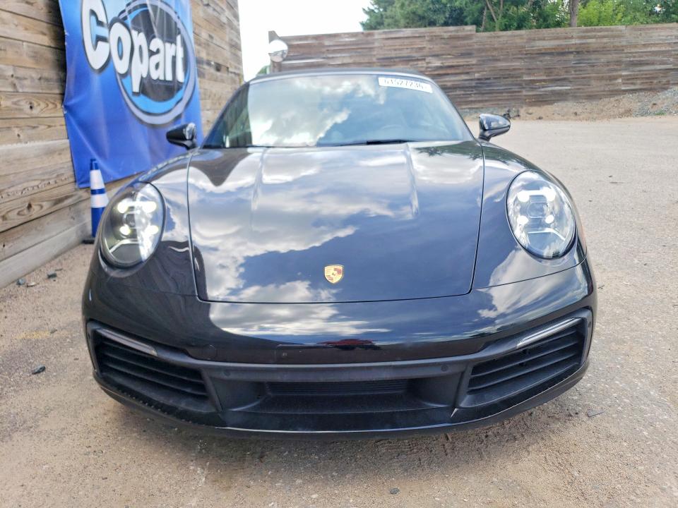 2021 Porsche 911 VIN WP0CA2A92MS239269 COPART salvage auction — MINOR DENT/SCRATCHES, Mn - Certificate Of Title, sold $46,250 on 2026-07-21 (photo 5)
