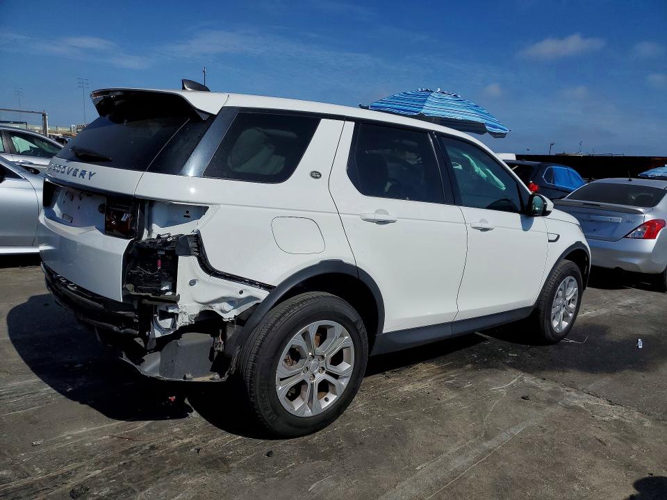 2022 Land rover Discovery sport VIN SALCJ2FX9NH906840 COPART salvage auction — REAR END, Ca - Salvage Certificate, sold $7,900 on 2026-07-31 (photo 3)