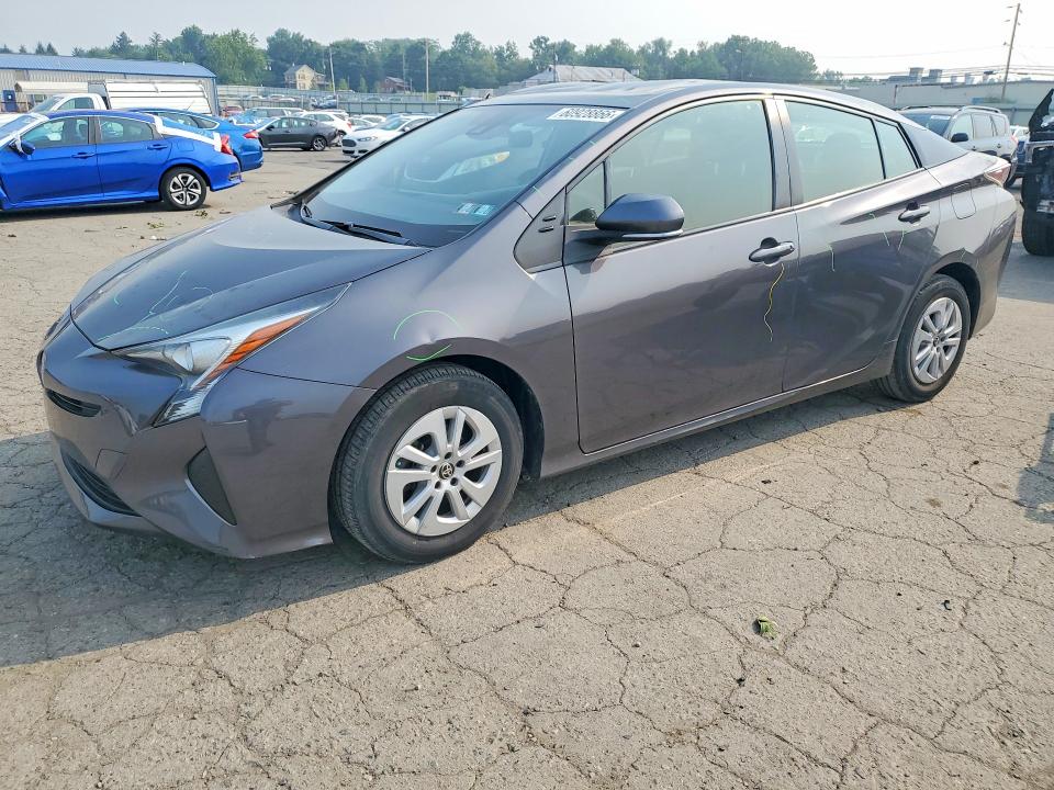 2018 Toyota Prius VIN JTDKBRFU7J3592532 COPART salvage auction — MINOR DENT/SCRATCHES, PA - CERTIFICATE OF SALVAGE, sold $3,650 on 2026-07-24 (photo 1)