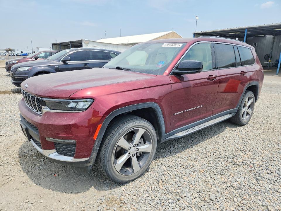 2022 Jeep Cherokee VIN 1C4RJKBG4N8550482 — COPART salvage auction photo
