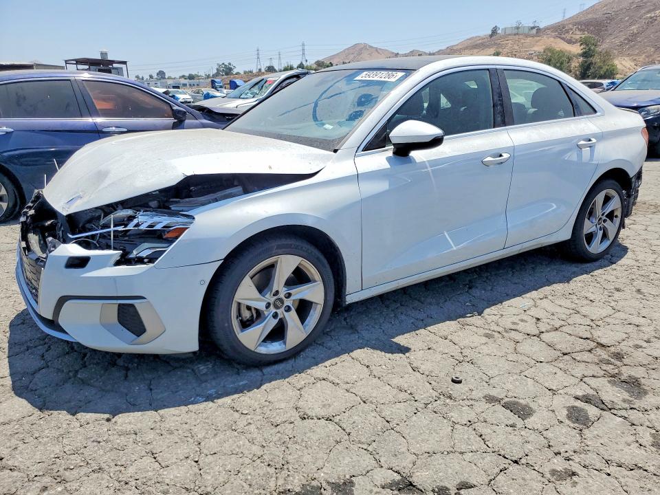 2024 Audi A3 VIN WAUAUDGY3RA079454 COPART salvage auction — FRONT END, Az - Cert Of Title - Salvage, sold $6,400 on 2026-07-09 (photo 1)