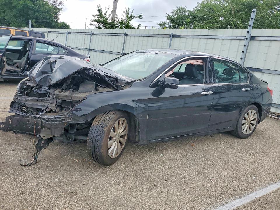2013 Honda Accord VIN 1HGCR3F85DA033322 COPART salvage auction — FRONT END, Oh - Certificate Of Title, sold $425 on 2026-07-29 (photo 1)