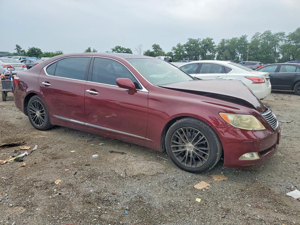 2008 Lexus Ls VIN JTHGL46F385022337 COPART salvage auction — FRONT END, Md - Cert Of Salvage > 75% Damage, sold $575 on 2026-07-30 (photo 4)