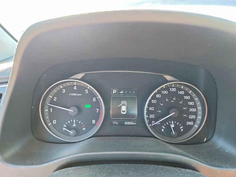 2017 Hyundai Elantra VIN KMHD84LF3HU330734 COPART salvage auction — FRONT END, AB - BOS - SALVAGE, sold $375 on 2026-07-28 (photo 9)