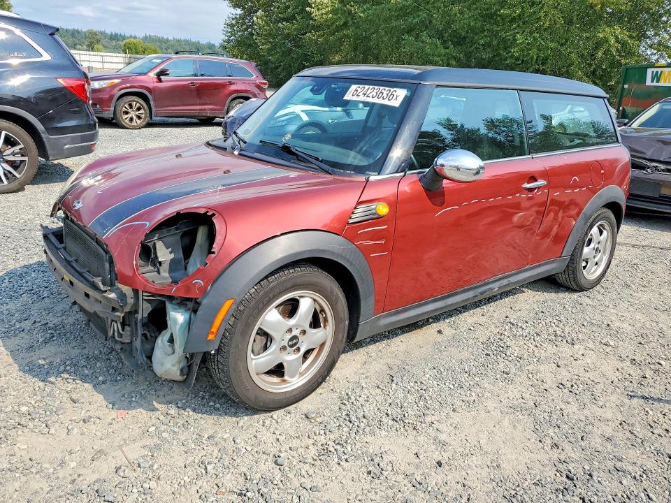 2009 Mini Cooper clubman VIN WMWML33509TN68677 COPART salvage auction — FRONT END, WA - BILL OF SALE, sold $400 on 2026-08-03 (photo 1)