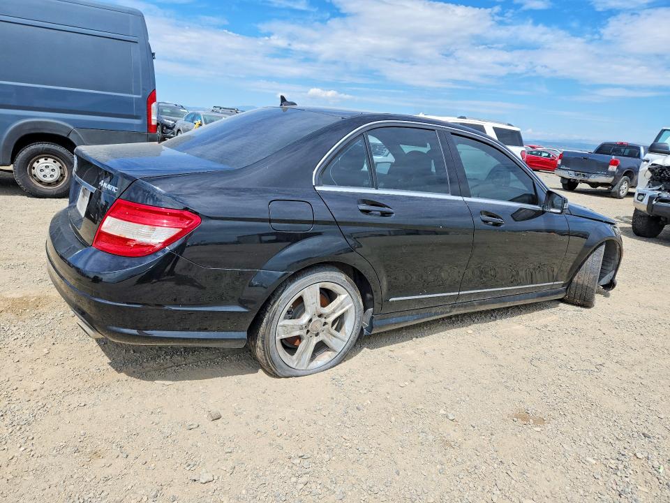 2010 Mercedes-benz C class VIN WDDGF8BB7AR108743 COPART salvage auction — FRONT END, Mt - Certificate Of Title, sold $225 on 2026-07-28 (photo 3)