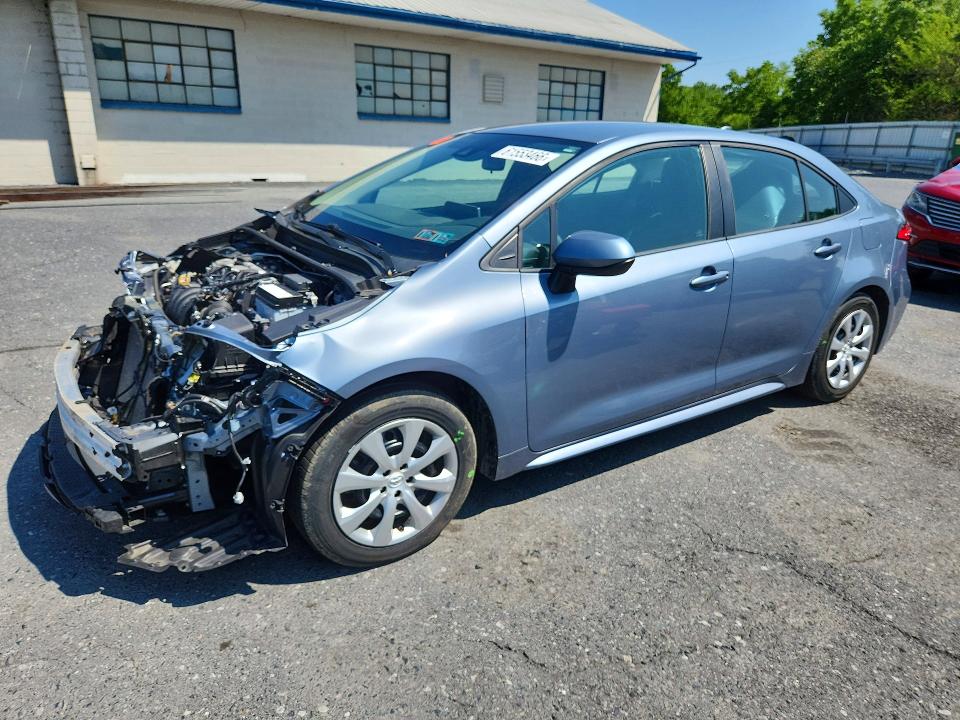 2021 Toyota Corolla VIN 5YFEPMAE5MP164942 COPART salvage auction — FRONT END, PA - CERTIFICATE OF SALVAGE, sold $4,350 on 2026-07-28 (photo 1)