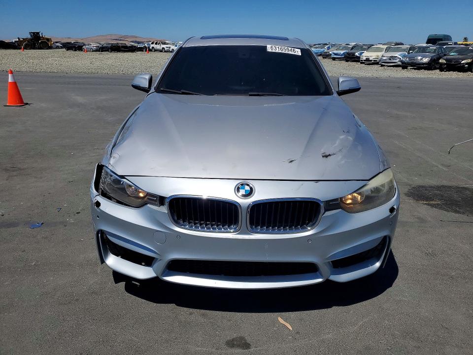 2014 BMW 3er VIN WBA3A5G56ENP27160 COPART salvage auction — FRONT END, Ca - Salvage Certificate, sold $2,250 on 2026-08-10 (photo 5)