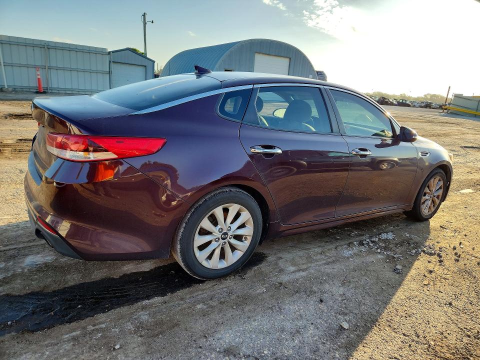2016 Kia Optima VIN 5XXGT4L32GG011013 COPART salvage auction — MECHANICAL, Ks - Cert Of Title-Rebuilt Salvage, sold $625 on 2026-07-22 (photo 3)