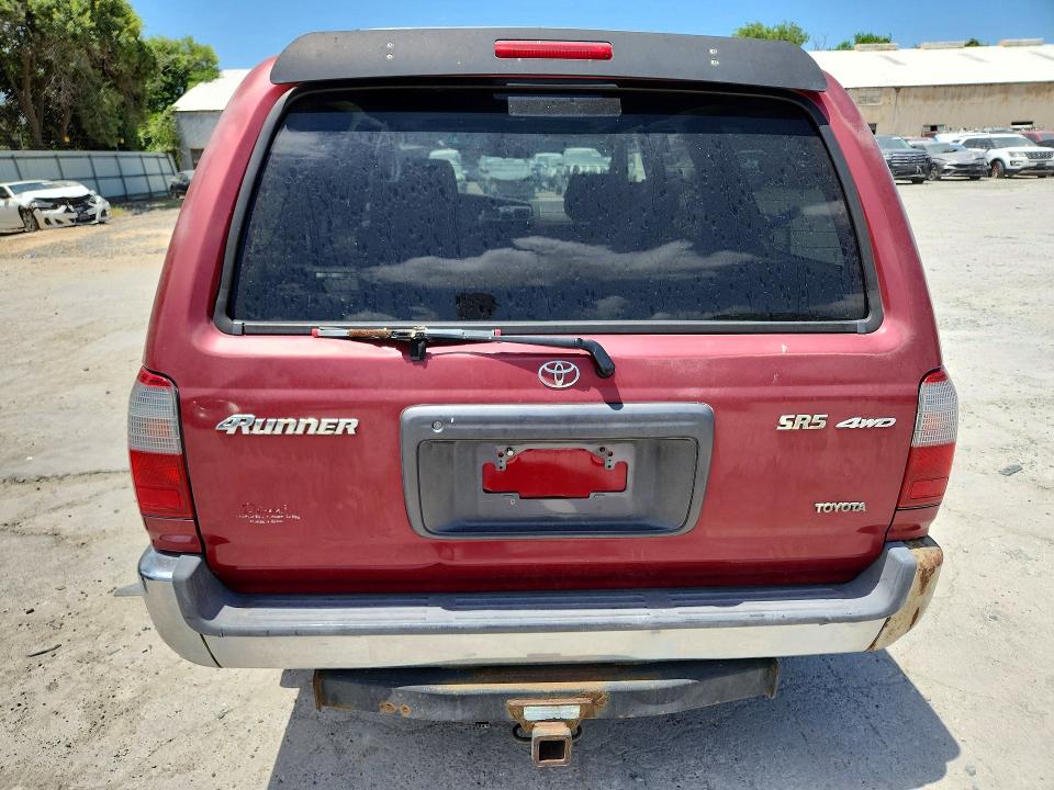 2000 Toyota 4runner VIN JT3HN86R7Y0303379 COPART salvage auction — FRONT END, Tx - Certificate Of Title, sold $1,857 on 2026-07-07 (photo 6)
