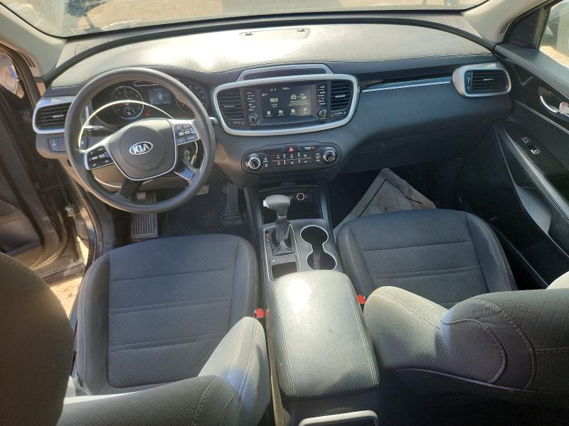 2020 Kia Sorento VIN 5XYPG4A59LG622851 COPART salvage auction — FRONT END, TX - CERTIFICATE OF TITLE (P), sold $3,400 on 2026-07-30 (photo 8)