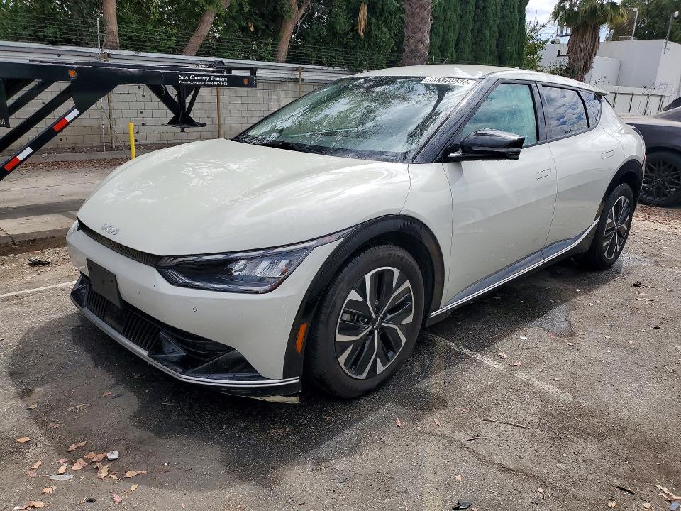 2023 Kia Ev6 VIN KNDC34LA6P5113397 COPART salvage auction — FRONT END, CA - CERTIFICATE OF TITLE, sold $7,600 on 2026-07-20 (photo 1)