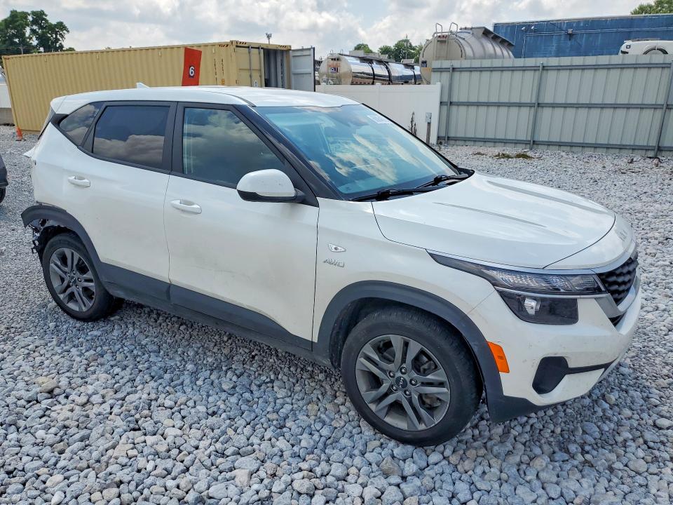 2022 Kia Seltos VIN KNDEPCAA9N7330003 COPART salvage auction — REAR END, Oh - Cert Of Title-Salvage, sold $3,100 on 2026-07-24 (photo 4)