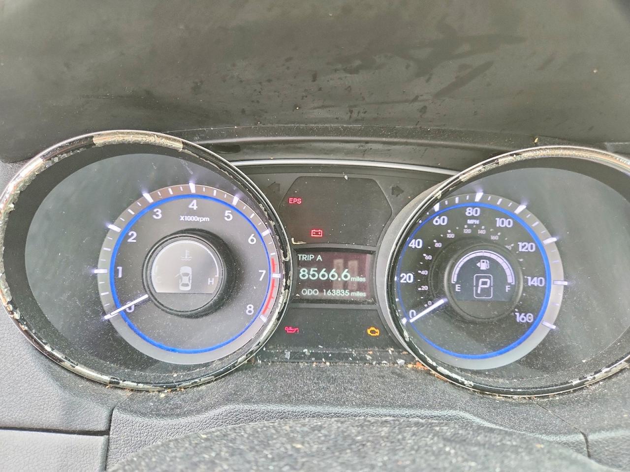 2013 Hyundai Sonata VIN 5NPEB4ACXDH581550 COPART salvage auction — Mechanical, NJ - CERTIFICATE OF TITLE, sold $723 on 2026-07-12 (photo 9)