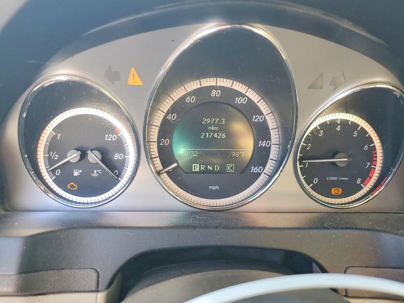 2010 Mercedes-benz C class VIN WDDGF8BBXAF432576 COPART salvage auction — FRONT END, CO - PUBLIC - SALVAGE TITLE (P), sold $325 on 2026-08-06 (photo 9)