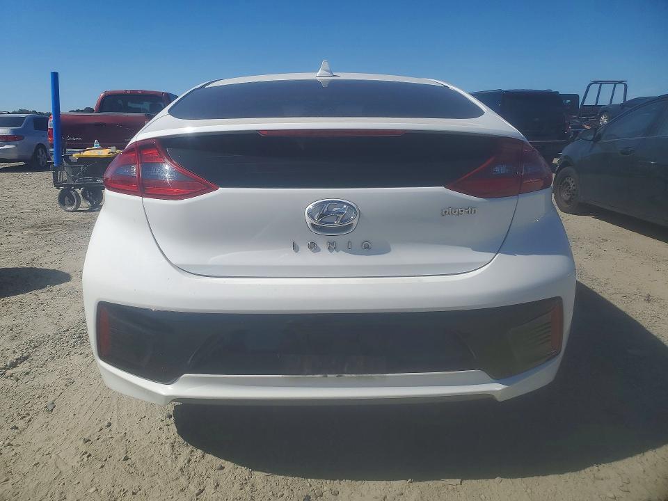 2019 Hyundai Ioniq VIN KMHC65LD9KU184191 COPART salvage auction — DAMAGE HISTORY, CA - CERT OF TITLE-SALVAGED, sold $100 on 2026-07-30 (photo 6)