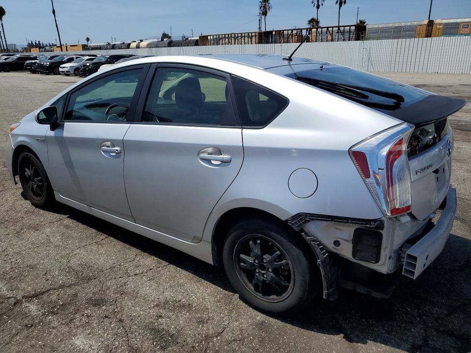 2014 Toyota Prius VIN JTDKN3DU8E1775754 COPART salvage auction — REAR END, Ca - Cert Of Title-Salvaged, sold $1,150 on 2026-07-31 (photo 2)