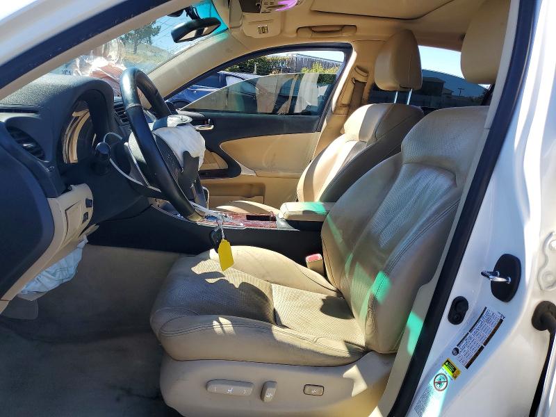 2006 Lexus Is 350 VIN JTHBE262865002569 COPART salvage auction — FRONT END, CA - SALVAGE CERTIFICATE, sold $500 on 2026-07-17 (photo 7)