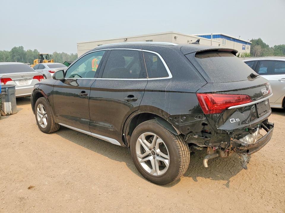 2022 Audi Q5 VIN WA1AAAFY4N2048630 COPART salvage auction — REAR END, On - Permit Salvage, sold $4,900 on 2026-07-30 (photo 2)