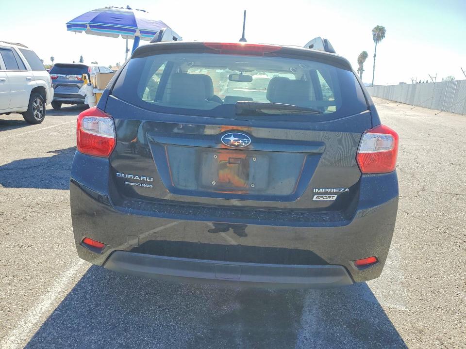 2013 Subaru Impreza VIN JF1GPAS60D2891442 COPART salvage auction — MECHANICAL, Ca - Dis/Dlr/Exp Only Clean Title, sold $550 on 2026-07-31 (photo 6)