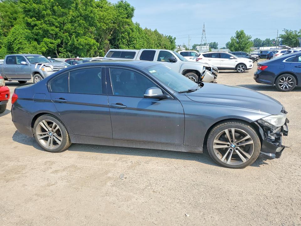 2013 BMW 3 series VIN WBA3B3C56DF536970 COPART salvage auction — FRONT END, ON - PERMIT NO BRAND - UNFIT, sold $425 on 2026-07-28 (photo 4)