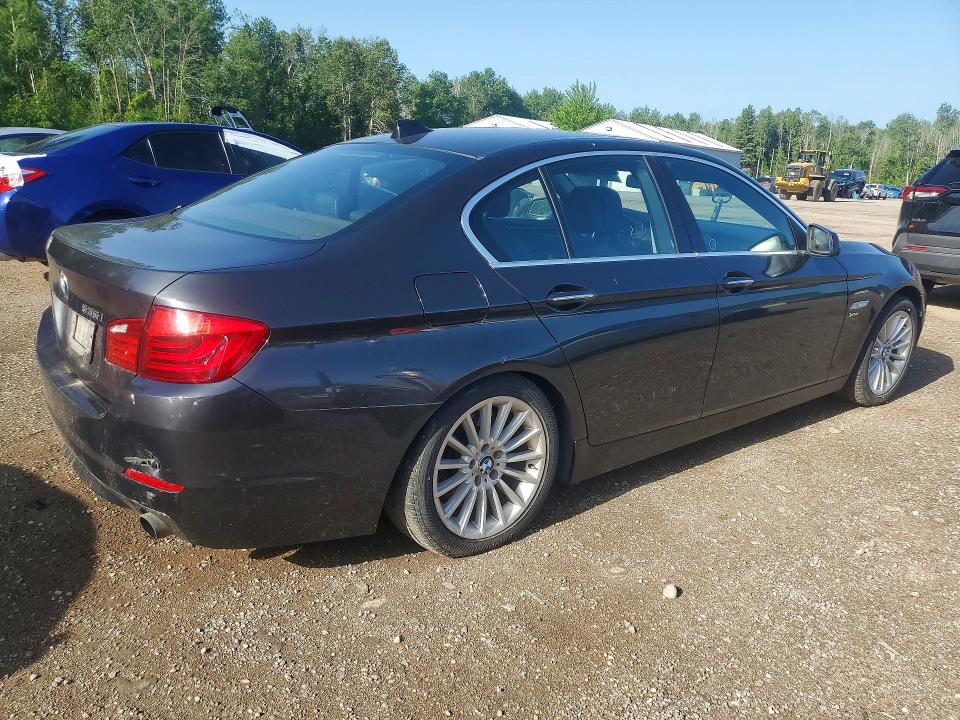 2012 BMW 5er VIN WBAFU7C58CDU64386 COPART salvage auction — REAR END, Salvage Title, sold $225 on 2026-07-21 (photo 3)
