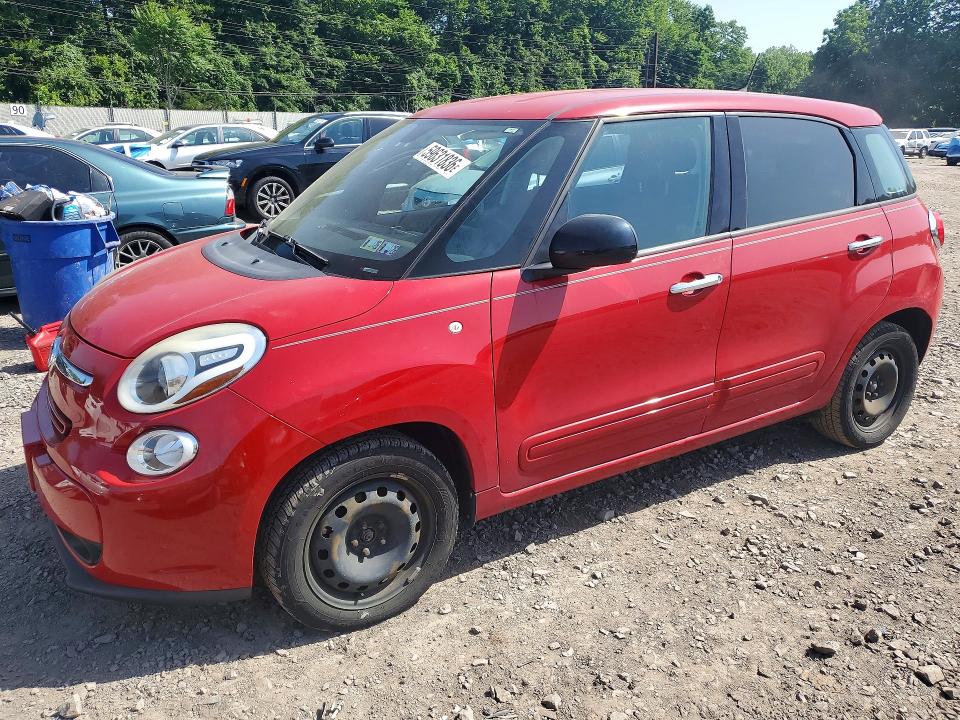 2014 Fiat VIN ZFBCFAAHXEZ011616 COPART salvage auction — SIDE, Pa - Certificate Of Salvage, sold $575 on 2026-07-13 (photo 1)