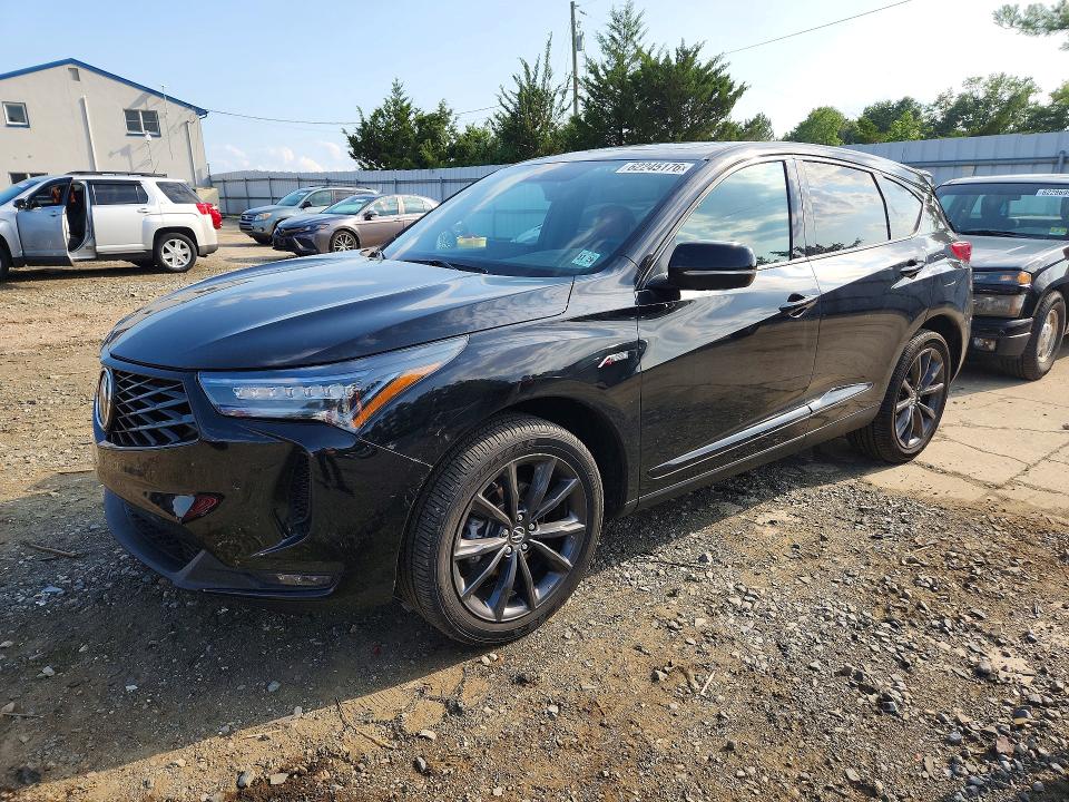 2025 Acura Rdx VIN 5J8TC2H64SL006914 — COPART salvage auction photo