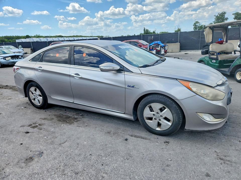 2012 Hyundai Sonata hybrid VIN KMHEC4A49CA038200 COPART salvage auction — MINOR DENT/SCRATCHES, Mt - Certificate Of Title, sold $500 on 2026-07-28 (photo 4)