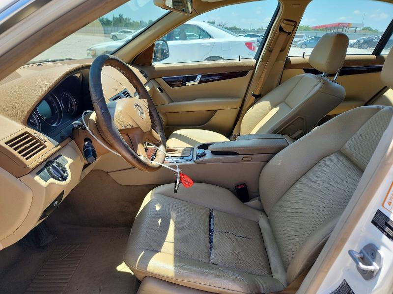 2008 Mercedes-benz C-klasse VIN WDDGF81X08F112061 COPART salvage auction — UNDERCARRIAGE, Il - Salvage Certificate, sold $550 on 2026-08-05 (photo 7)