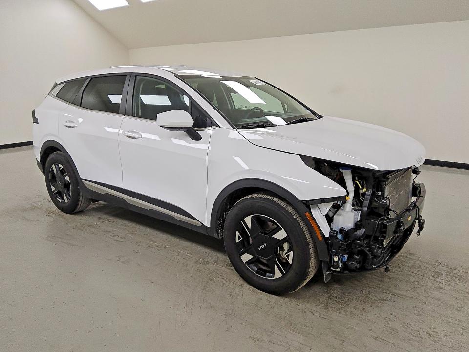 2026 Kia Sportage VIN 5XYK23DF9TG389741 COPART salvage auction — FRONT END, TX - CERTIFICATE OF TITLE, sold $8,100 on 2026-07-20 (photo 4)