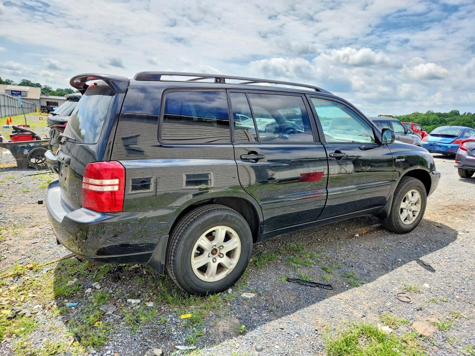 2001 Toyota Highlander VIN JTEHF21A910026260 COPART salvage auction — MINOR DENT/SCRATCHES, PA - CERT OF TITLE, sold $700 on 2026-07-13 (photo 3)