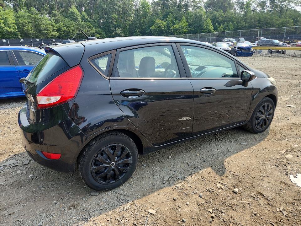 2012 Ford Fiesta VIN 3FADP4EJ7CM186665 COPART salvage auction — FRONT END, Md - Cert Of Salvage > 75% Damage, sold $200 on 2026-07-31 (photo 3)