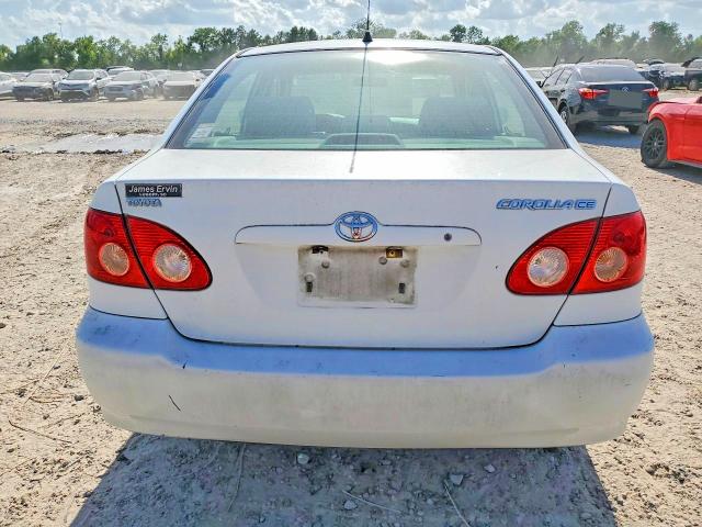 2005 Toyota Corolla VIN JTDBR32E552056195 COPART salvage auction — FRONT END, TX - SALVAGE VEHICLE TITLE (P), sold $1,150 on 2026-07-31 (photo 6)
