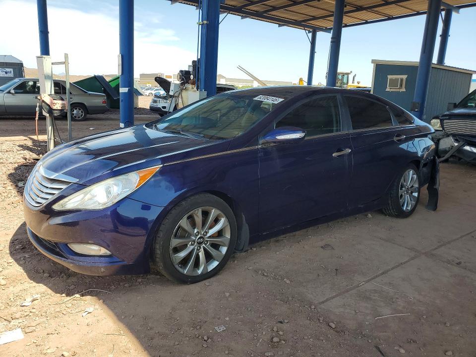 2013 Hyundai Sonata VIN 5NPEC4AB1DH503646 COPART salvage auction — REAR END, Az - Cert Of Title - Salvage, sold $175 on 2026-07-30 (photo 1)