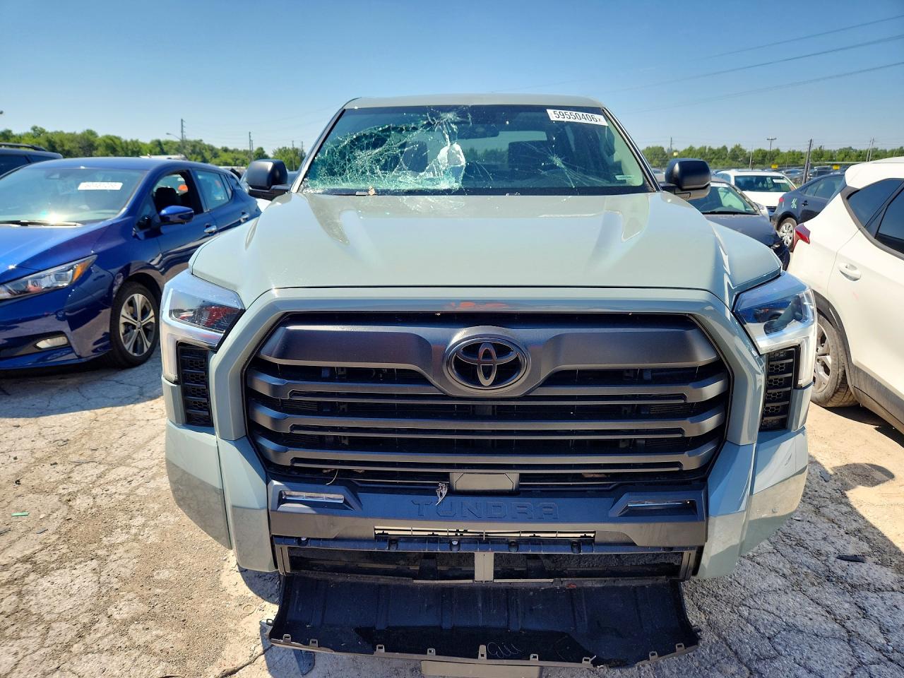 2024 Toyota Tundra VIN 5TFLA5DB5RX183080 COPART salvage auction — Front End, IN - CERT OF TITLE-SALVAGE TITLE, sold $26,000 on 2026-08-21 (photo 5)