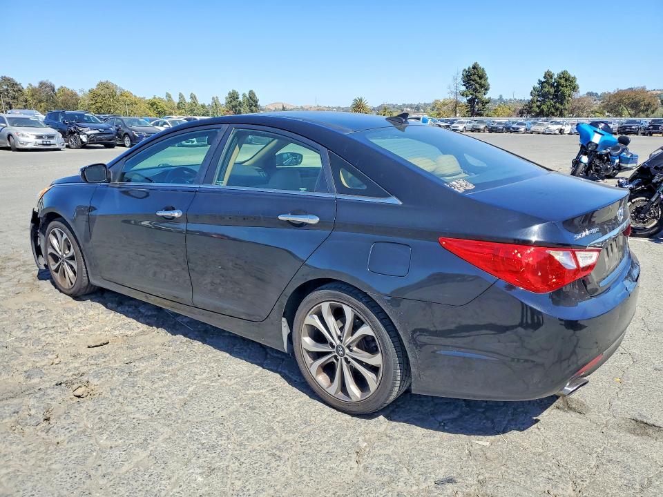 2013 Hyundai Sonata VIN 5NPEC4AB7DH805507 COPART salvage auction — FRONT END, Ca - Salvage Certificate, sold $750 on 2026-07-31 (photo 2)